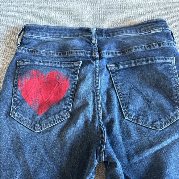 Mother Denim Insider Crop Step Fray Inseam 25" Size 26 - Picture 4 of 9